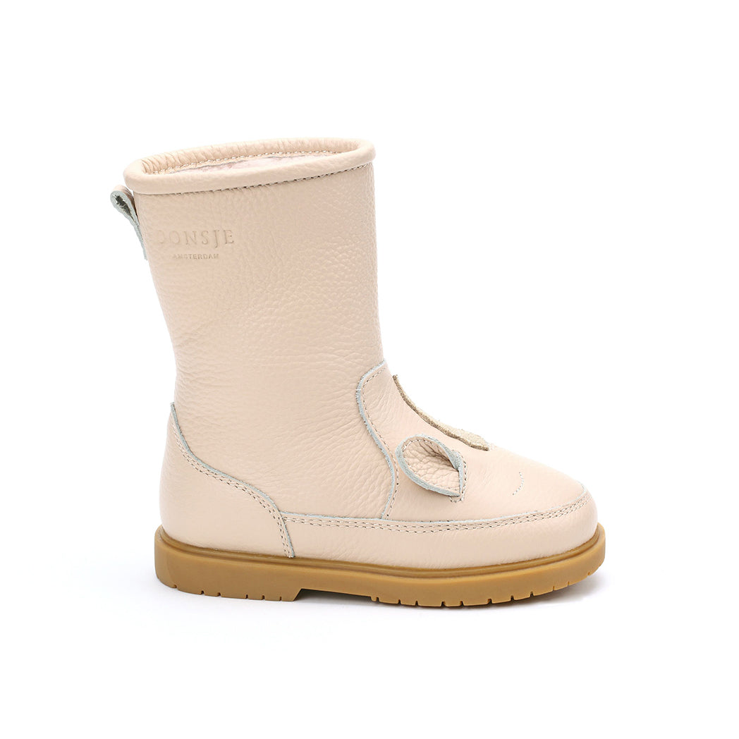 Donsje Amsterdam Gefütterte Kinderstiefel Wadudu Special Lining Unicorn Light Rose Leather bei Yay Kids