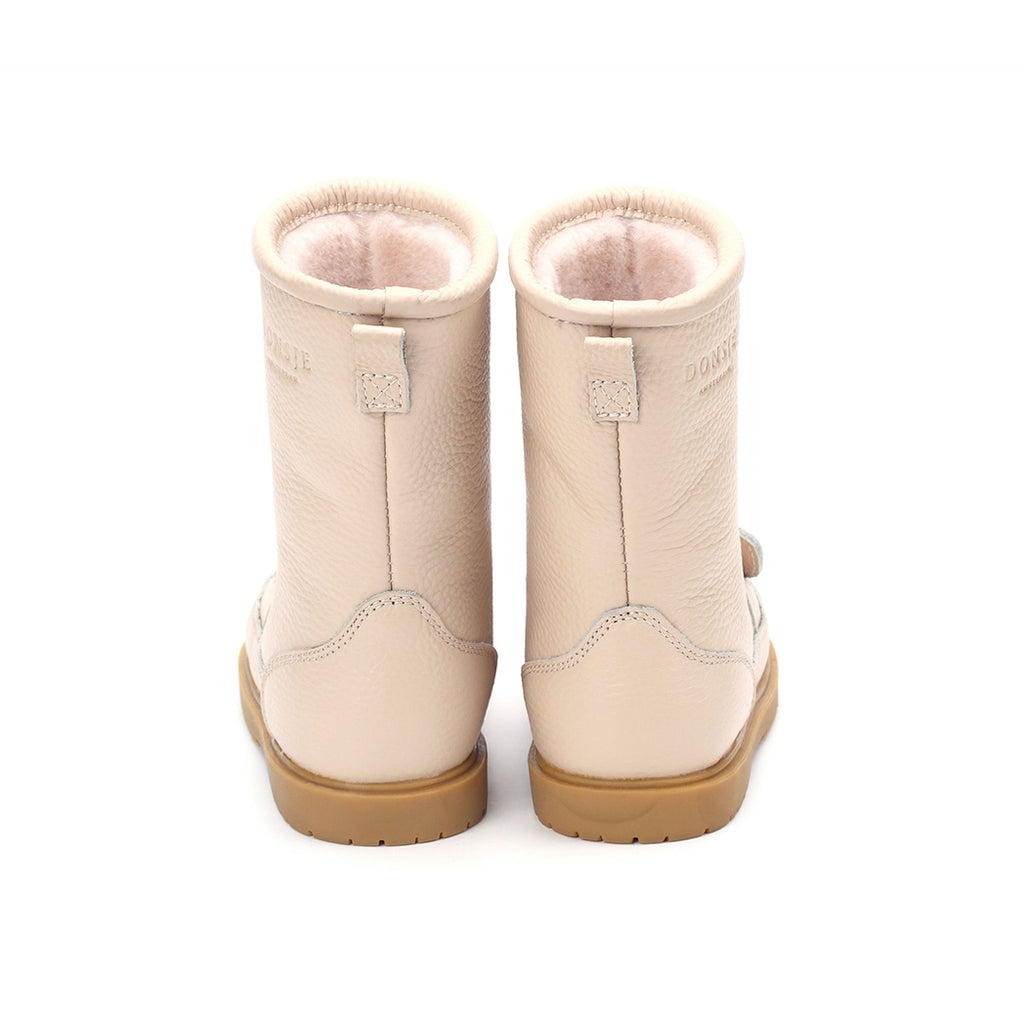 Donsje Amsterdam Gefütterte Kinderstiefel Wadudu Special Lining Unicorn Light Rose Leather bei Yay Kids