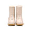Donsje Amsterdam Gefütterte Kinderstiefel Wadudu Special Lining Unicorn Light Rose Leather bei Yay Kids