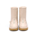 Donsje Amsterdam Gefütterte Kinderstiefel Wadudu Special Lining Unicorn Light Rose Leather bei Yay Kids