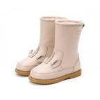 Donsje Amsterdam Gefütterte Kinderstiefel Wadudu Special Lining Unicorn Light Rose Leather bei Yay Kids
