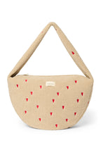 Umhängetasche "Cross Body Bag" Teddy Ecru Heart