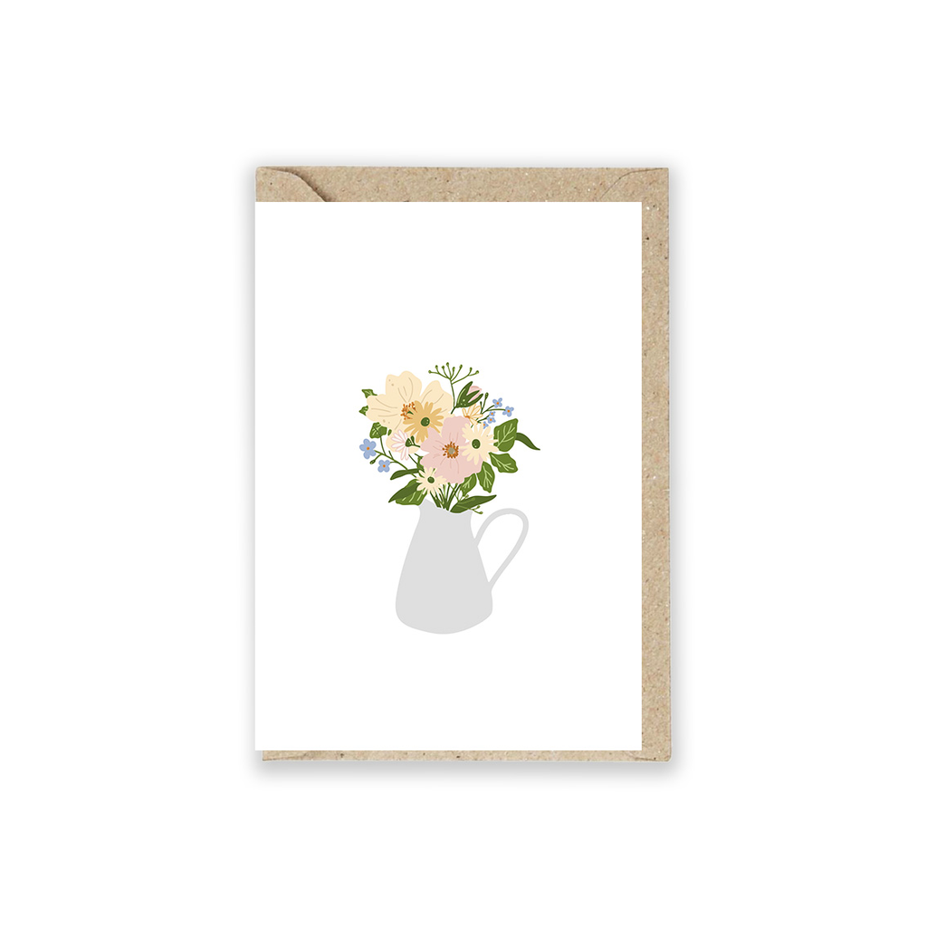 Emigrafikstudio Grusskarte mit Couvert Blumenstrauss bei Yay Kids