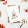Emigrafikstudio Grusskarte mit Couvert Weihnachtsbaum bei Yay Kids