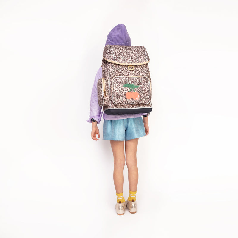Jeune Premier Schulranzen Ergomaxx Leopard Cherry bei Yay Kids