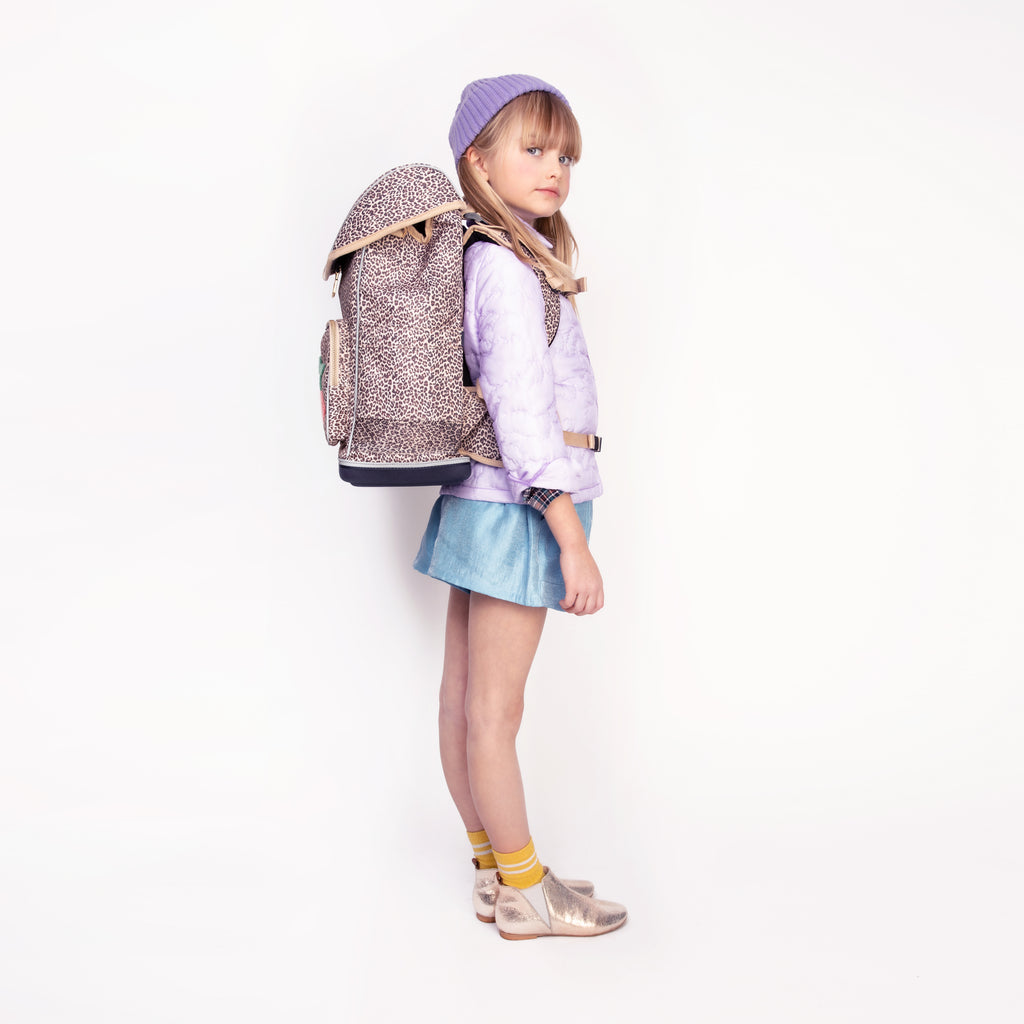 Jeune Premier Schulranzen Ergomaxx Leopard Cherry bei Yay Kids