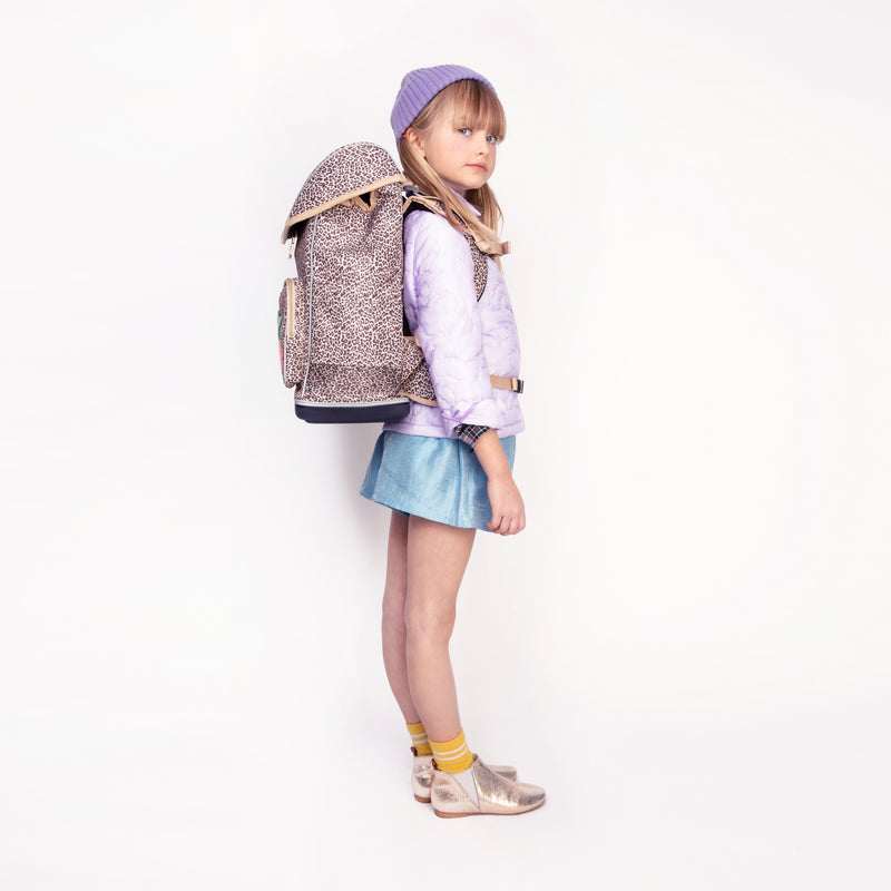 Jeune Premier Schulranzen Ergomaxx Leopard Cherry bei Yay Kids