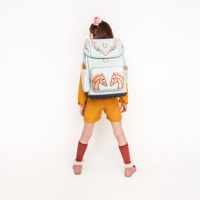 Jeune Premier Schulranzen Ergomaxx Cavalerie Florale bei Yay Kids