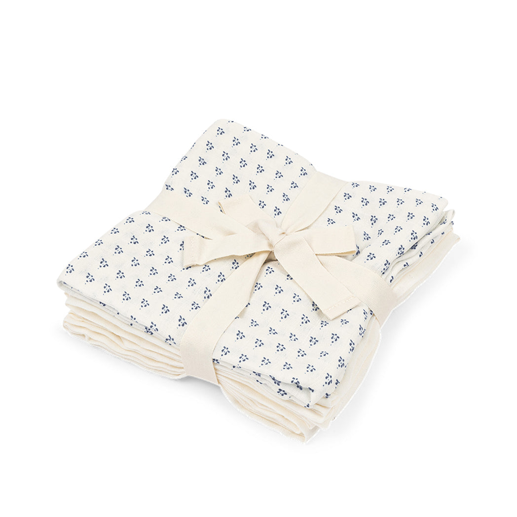 Fanga Mulltuch Bellini 3 Pack GOTS Punto Blu bei Yay Kids 