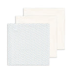 Fanga Mulltuch Bellini 3 Pack GOTS Punto Blu bei Yay Kids 