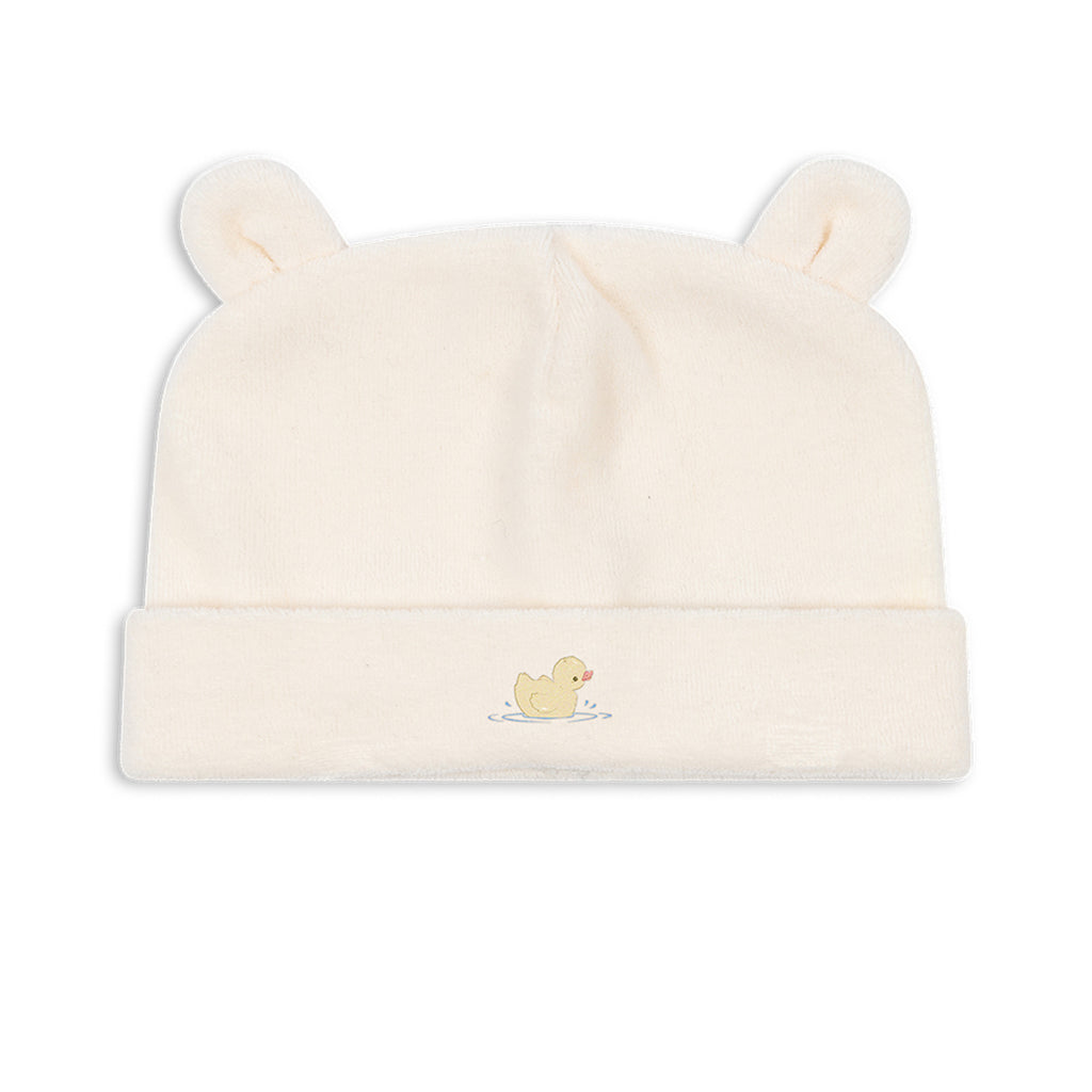 Fanga Mütze Elu GOTS Antique White bei Yay Kids 