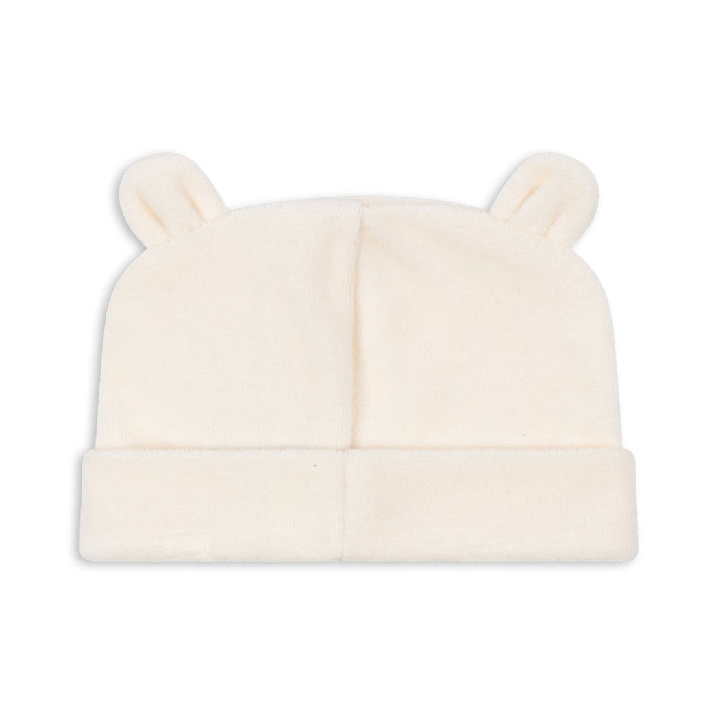 Fanga Mütze Elu GOTS Antique White bei Yay Kids 