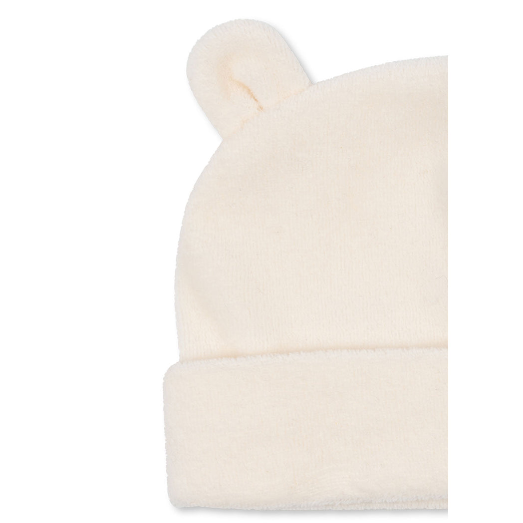 Fanga Mütze Elu GOTS Antique White bei Yay Kids 