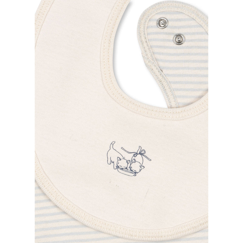 Fanga Bib 2 Pack Fio Stripe OCS Blue Mix bei Yay Kids