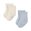 Fanga Frottee Socken Vicino 2 Pack Gray Dawn bei Yay Kids 