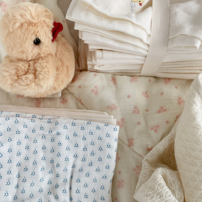 Fanga Fontana Mulltuch 3er Pack Bellini GOTS Punto Blu bei Yay Kids
