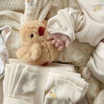 Fanga Fontana Baby Mütze Elu GOTS Antique White bei Yay Kids