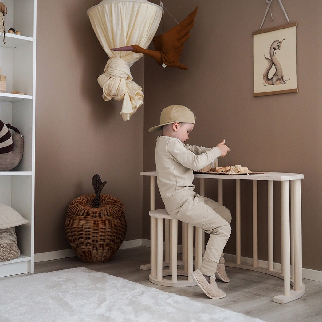 FitWood Kinder Hocker Luoto Birke bei Yay Kids