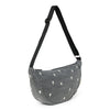 Frauen Fanny Pack Grey Denim Hearts