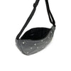 Frauen Fanny Pack Grey Denim Hearts