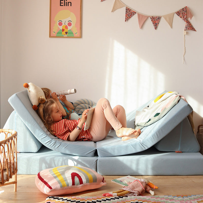 Funzy Spielsofa Velours Edition in vielen Farben bei Yay Kids