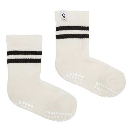 GoBabyGo Kinder Anti Rutsch Sport Socken Black bei Yay Kids