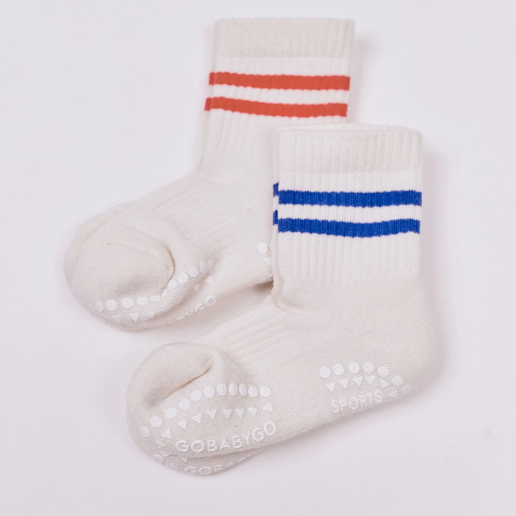 GoBabyGo Kinder Anti Rutsch Sport Socken Red bei Yay Kids
