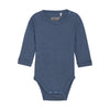 Huttelihut Baby Body Wolle Seide Folkstone Gray bei Yay Kids