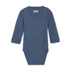 Huttelihut Baby Body Wolle Seide Folkstone Gray bei Yay Kids