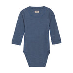 Huttelihut Baby Body Wolle Seide Folkstone Gray bei Yay Kids