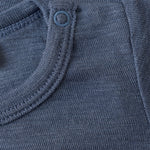 Huttelihut Baby Body Wolle Seide Folkstone Gray bei Yay Kids