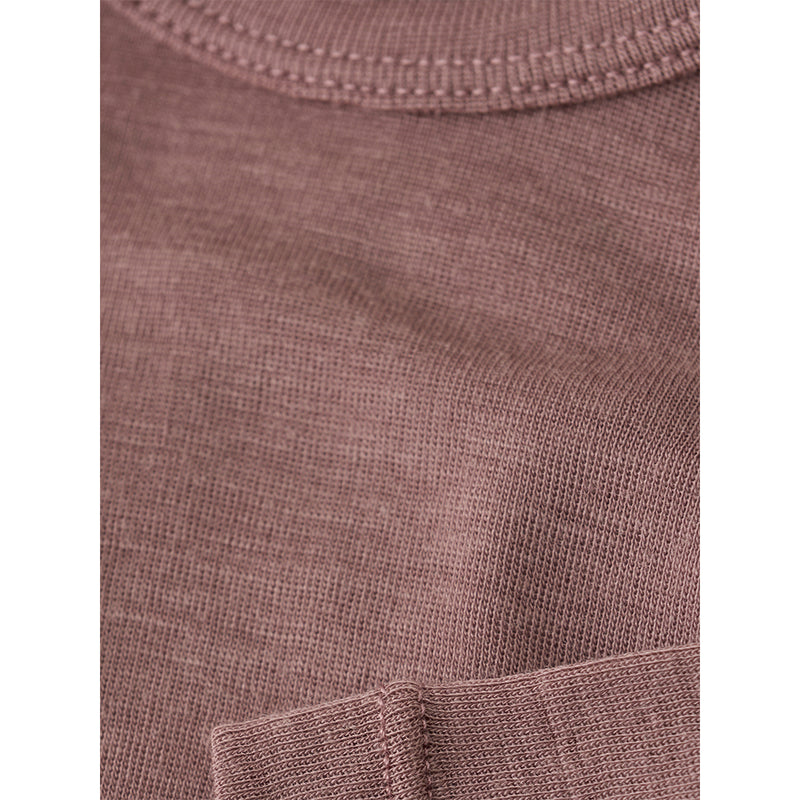 Huttelihut Baby Body Wolle Seide Burlwood bei Yay Kids