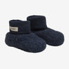 Huttelihut Wolle Fleece Baby Füsslinge Navy bei Yay Kids