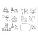 GoVolunteer Kinder Coloring Book Colors for Everyone bei Yay Kids