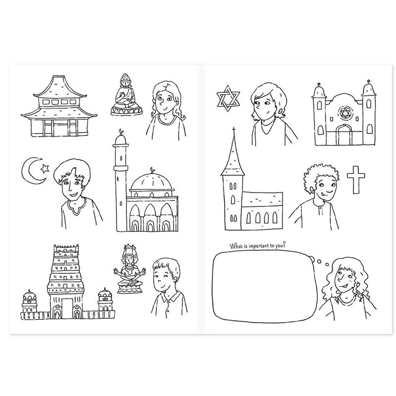 GoVolunteer Kinder Coloring Book Colors for Everyone bei Yay Kids