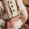Midi Kamera Tasche Cream