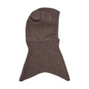 Huttelihut Kinder Balaclava Ears Wool Knit Brown Melange bei Yay Kids