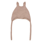 Huttelihut Baby Strickmütze Rabbit Alpaca Mahogany Rose bei Yay Kids