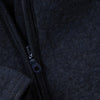 Huttelihut Kinder Jacke aus Wollfleece Navy Blue bei Yay Kids