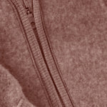 Wollfleece Overall mit Ohren Burlwood
