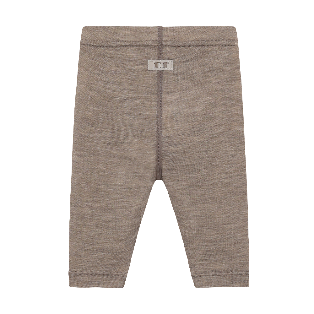 Baby Leggings Wolle Seide- Cinder Melange