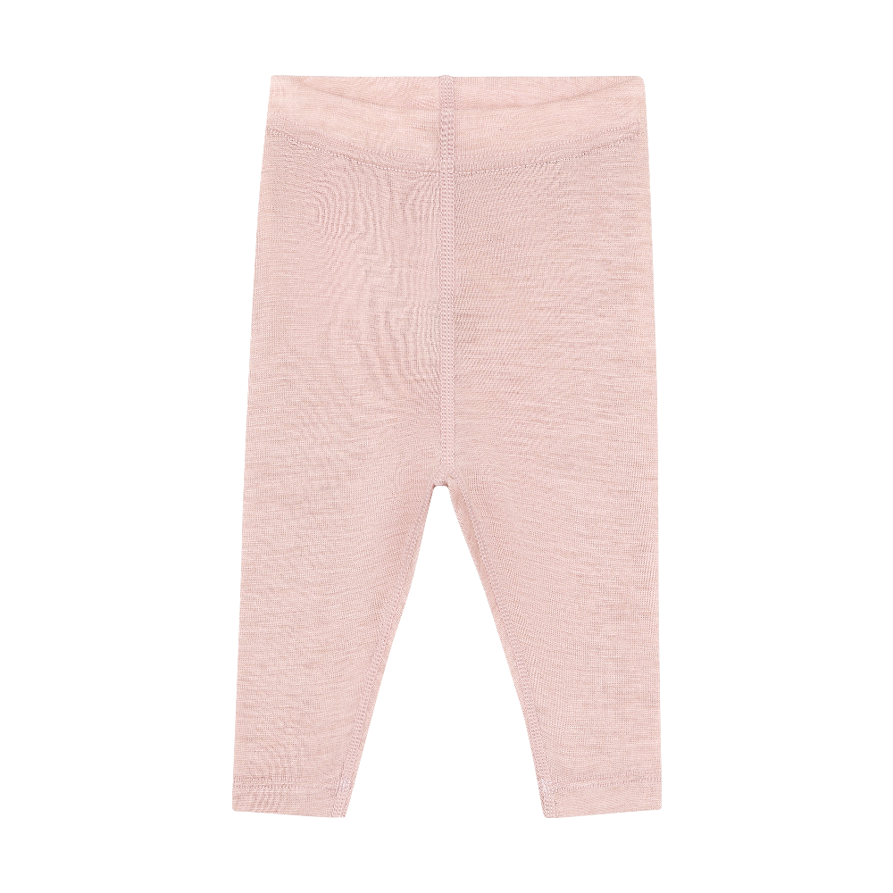 Baby Leggings Wolle Seide- Rose Smoke