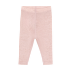 Baby Leggings Wolle Seide- Rose Smoke