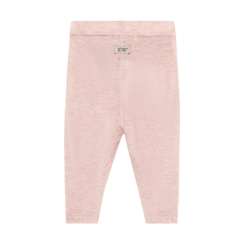 Baby Leggings Wolle Seide- Rose Smoke