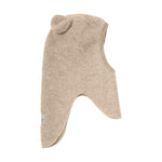 Huttelihut Schlupfmütze aus Wolle Fleece in Camel Melange bei Yay Kids