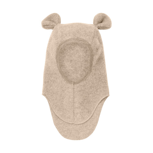 Huttelihut Schlupfmütze aus Wolle Fleece in Camel Melange bei Yay Kids