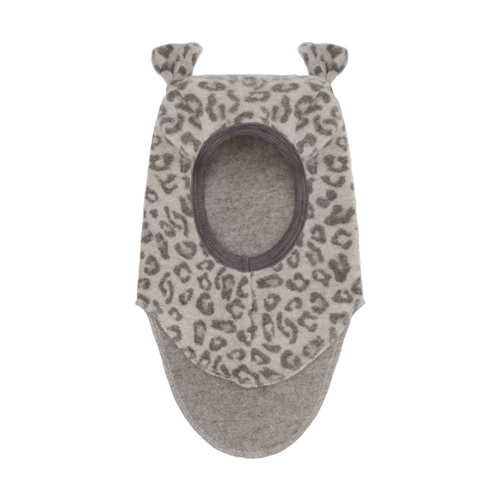 Balaclava mit Ohren aus Wollfleece Leo