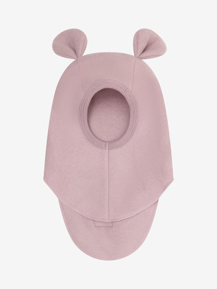 Balaclava mit Ohren aus Wollfleece Woodrose