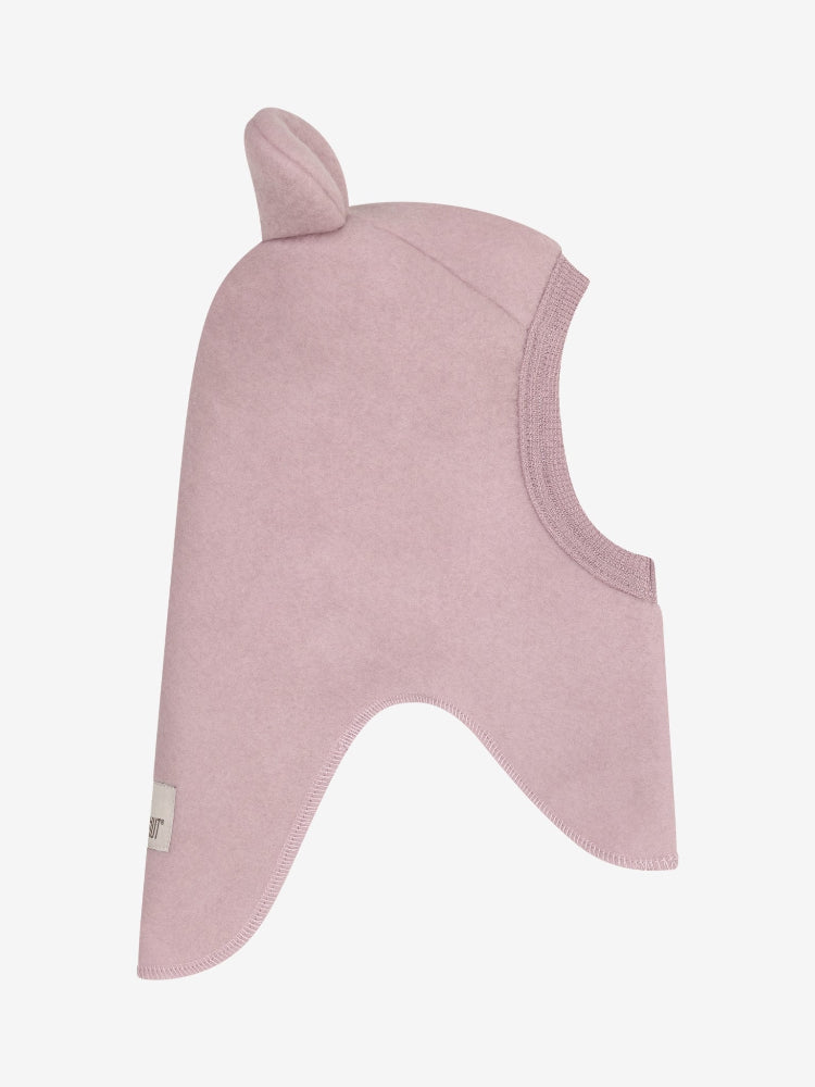 Balaclava mit Ohren aus Wollfleece Woodrose
