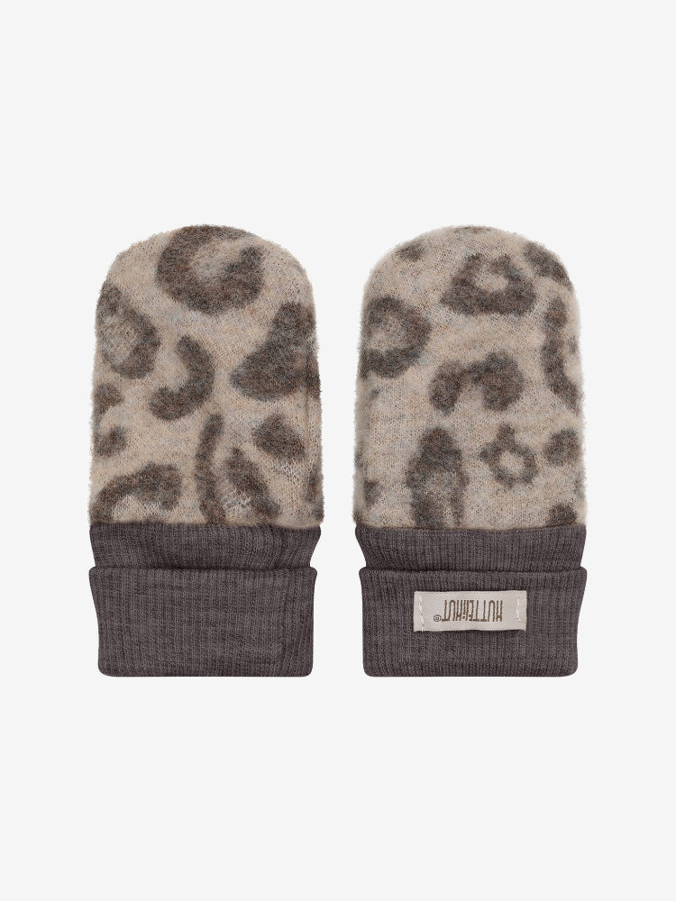 Fäustlinge aus Wollfleece Leo
